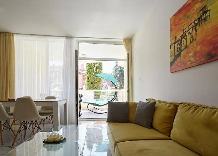 Luxury First Line With Pool By The Sea Apartment Nessebar